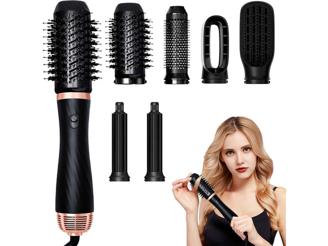 2026 New Thermal Brush - 6 in 1 Airstyler Hot Air Brush Set - Hair Styler Stylin
