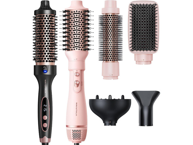 Blowout Boost Thermal Brush Rose Gold and Air Sculpt 5-in-1 Hair Dryer Brush