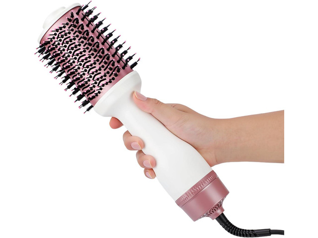 Hair Dryer Brush One Step Dry Detangle Straighten Smooth for Long Hair Powerful