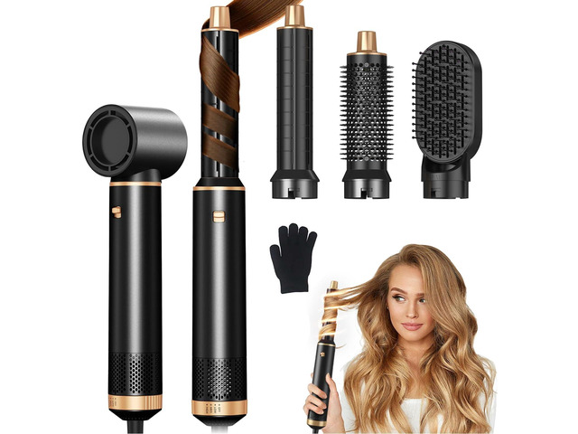 5 in 1 Hair Styler Magic Styler Without Heat Damage