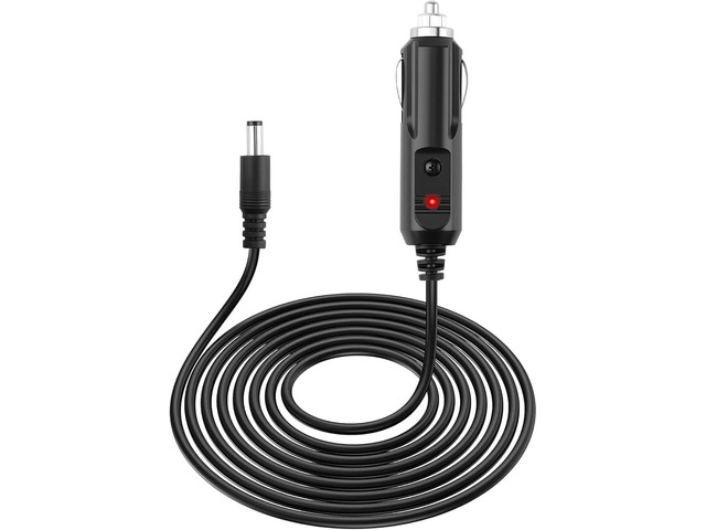 12V 5A Car Cigarette Lighter Power Supply DC 5.5x2.1mm Jack Cigarette Lighter