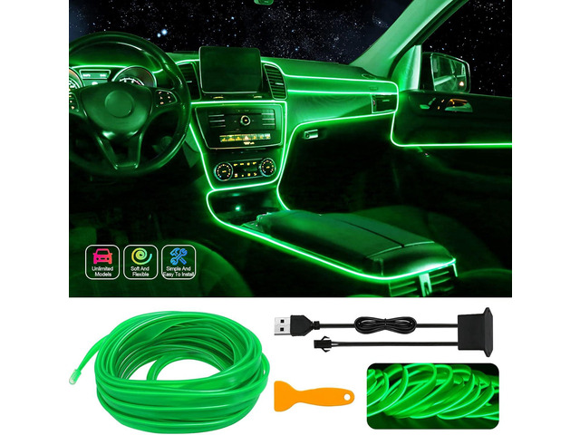 EL Wire Car LED Interior Strip Light