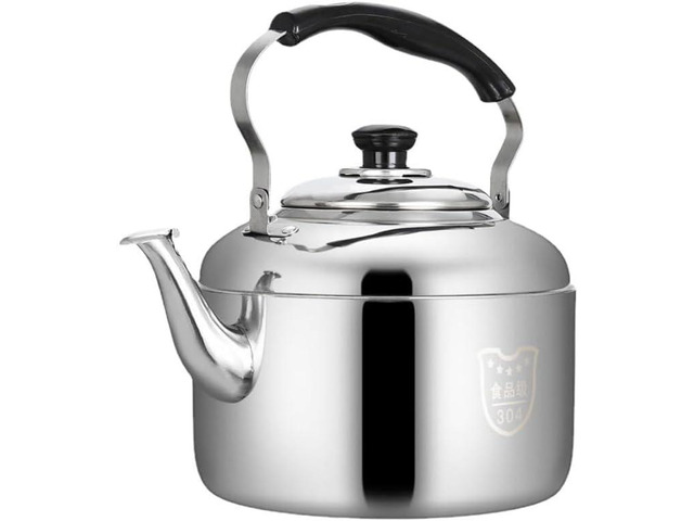 4L Stainless Steel Stovetop Teapot for Boiling Water
