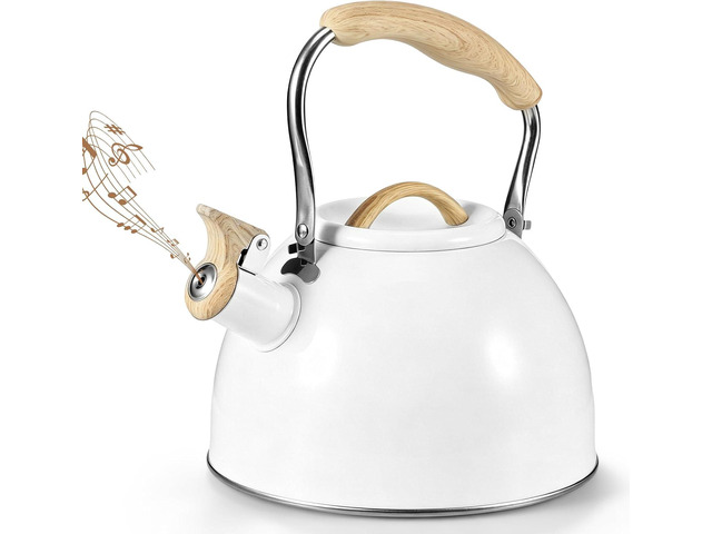 3L Stove Top Kettle Stainless Steel Whistling Tea Kettles