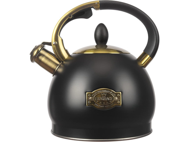 3Quart Whistling Tea Kettle Classic Teapot Stainless Steel