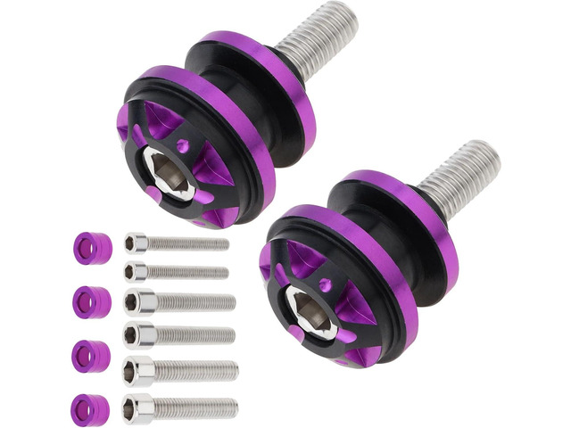 2pcs CNC Aluminum Alloy Swing Arm Spools Sliders Stand