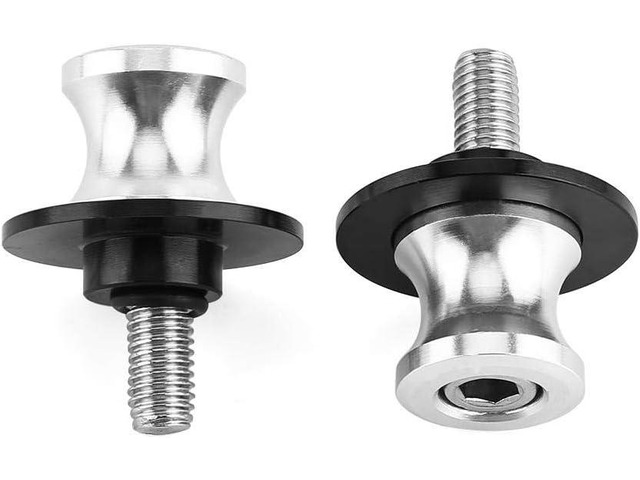 Swing Arm Spool 2PCS 6/8/10mm Motorcycle CNC Rear Stand Swing