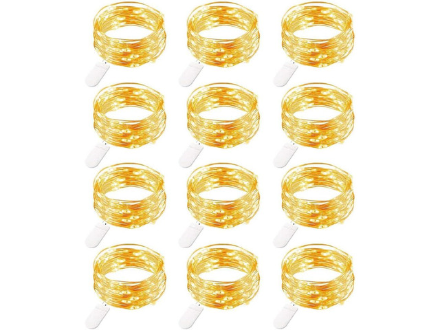 12 PCS Fairy String Lights