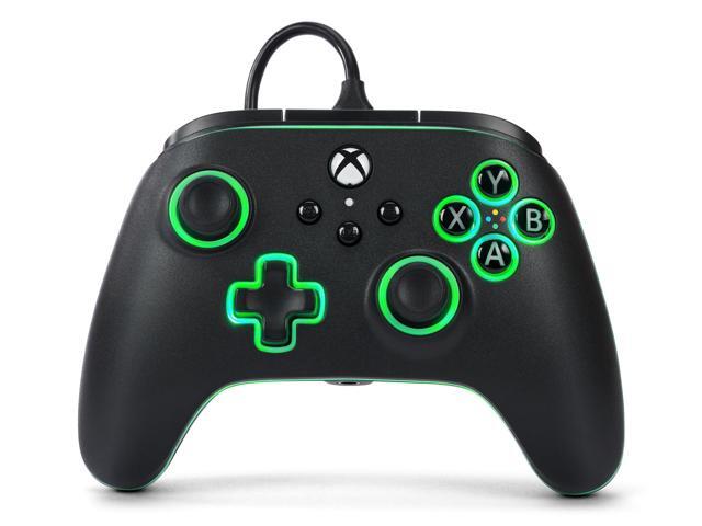 PowerA Advantage Wired Controller for Xbox Series X S with Lumectra - Black, gamepad, wired video game controller, gaming controller, works with...
