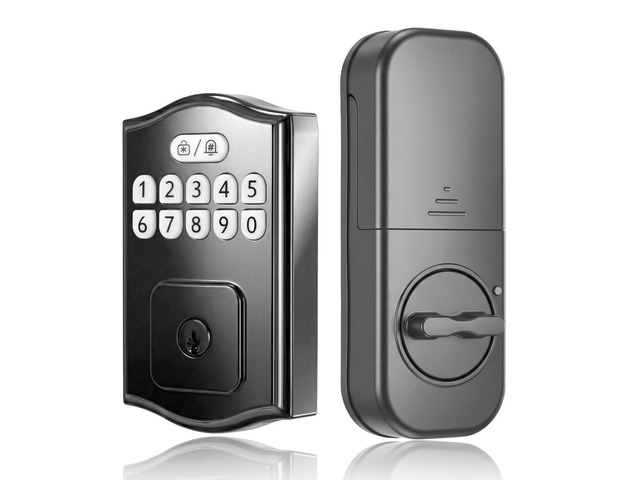Keyless Entry Door Lock, Smart Deadbolt with Keypad, Electronic Deadbolt with 20