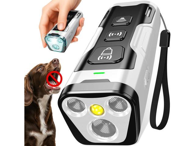 YUYQA Dog Bark Deterrent Device, 3X Ultrasonic Anti Barking, 6 Training Modes 23 FT Range Barks No More Indoors Outdoors Behavior Correct Safe &...