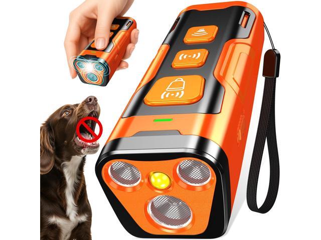 YUYQA Dog Bark Deterrent Device, 3X Ultrasonic Anti Barking, 6 Training Modes 23 FT Range Barks No More Indoors Outdoors Behavior Correct Safe &...