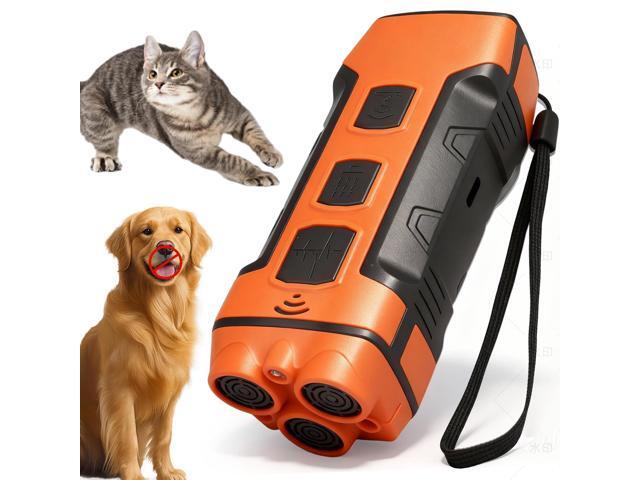 Ultrasonic Dog Bark Deterrent Device, Portable Anti-Barking Tool to Stop Neighbor's Dog Bad Behavior, Indoor & Outdoor Use