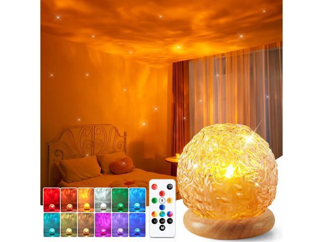 Ambient Lighting, 16 Colors Led Lights for Bedroom, Gift Ideas, Room Decor 3-in-1 Sunset/Ocean/Northern Patterns, Remote, 6 Brightness, 1 Hr...