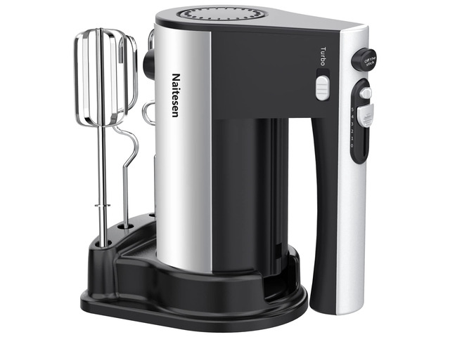 600W Powerful Hand Mixer Electric 10 Speed Powerful with Turbo