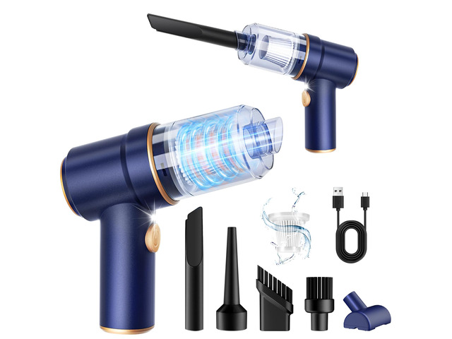KMM Handheld Car Vacuum Cleaner, Hand Held Vacuum Cleaner and Air Duster