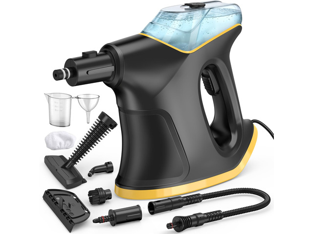Handheld Steamers for Cleaning, 1300W High Pressure Steam Cleaner for Home and C