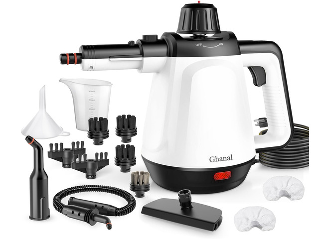 Handheld Steam Cleaner, Steamer for Cleaning with 13 Accessories