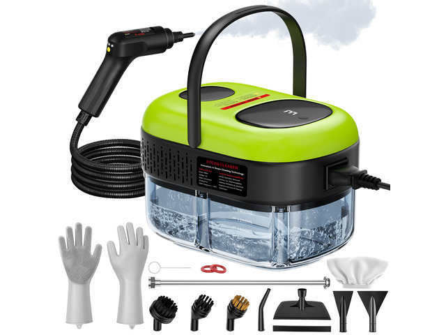 Steam Cleaner for Home Cleaning: 3-Level Control Portable Handheld Steamer