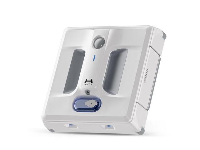 HUTT A1 Auto Window Cleaning Robot, Upgraded 4 Water Spray & 6000PA High Suction