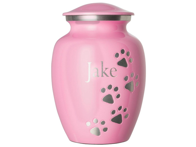 Ottillie Premier Pink/Pewter/Vert Urn, up to 25lbs