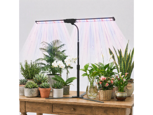Grow Lights for Indoor Plants with 3 Lighting Modes, 4/8/12/18H Timer