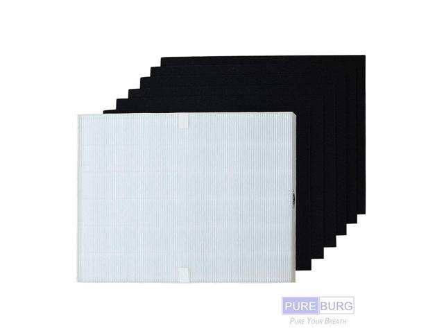 Photos - Other household accessories PUREBURG 115115 Size 21' Filter A Replacement HEPA & 6 x Carbon Pre-Filter