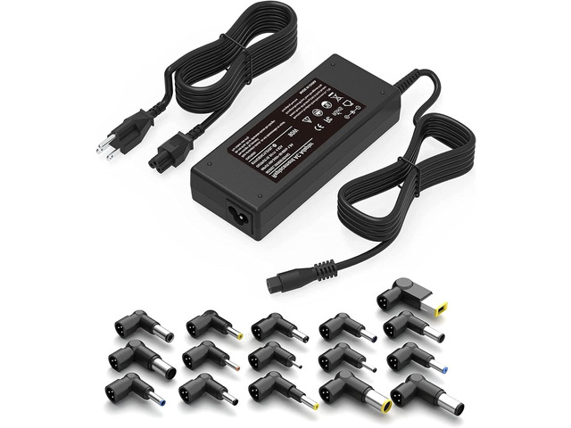 90W ETL Certification Universal AC Adapter Laptop Charger Compatible with Dell H