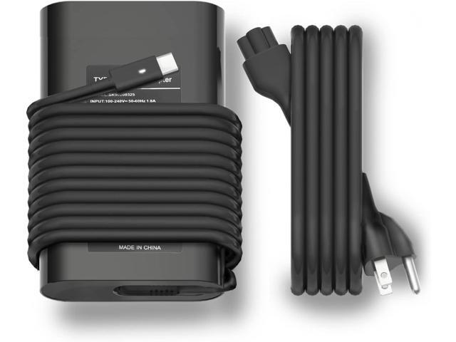 65W 45W USB Type C Laptop Charger for Dell Latitude 5520 5420 7400 7420 7370 5289 5290 7410 5285 7275 XPS 13 9360 9365 9380 9370 9350 LA65NM170...