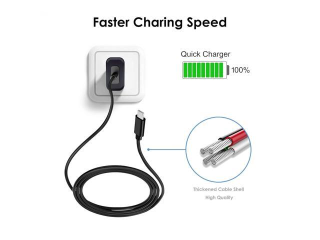 Fast Wall Charger Adapter USB C Charging Cable Cord for T-Mobile REVVL 6 PRO 5G/REVVL V+ 4 4+ 2 Plus 4 Plus/Revvlry+, Cat S62 Pro S62 S61 S52 S22,...