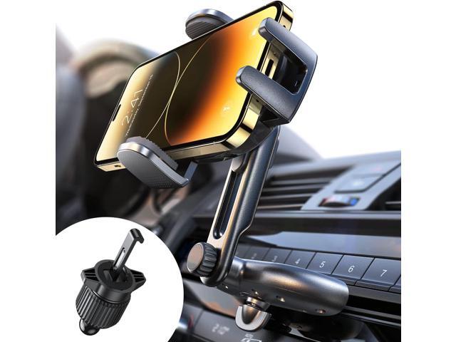 LISEN CD Phone Holder for Car,Adjustable CD Slot Phone Mount Holder for iPhone Ultra Sturdy Cell Phones Holders for Your Car Accessories for Women...