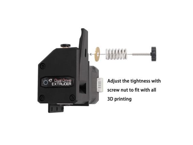 3Dman Dual Drive Bowden Extruder Universal Geared Extruders for Ender 3 V2, Ender 3 Pro, Ender 3 Series, CR10 Series, Mega S, Tevo Tornado, Wanhao...