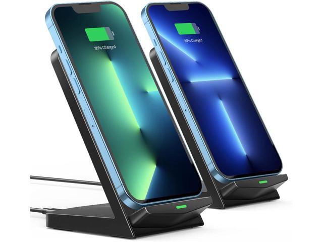 Wireless Charger [2 Pack],15W Fast Wireless Charging Stand,Wireless Charger Compatible with iPhone 15/15 Plus/15 Pro Max/14/13/12 /11Pro...