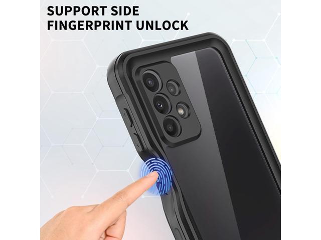 for Samsung Galaxy A23 5G Case, Waterproof Phone Case with Built-in Screen Protector and Lanyard, Full Body Underwater Dustproof Shockproof Rugged...
