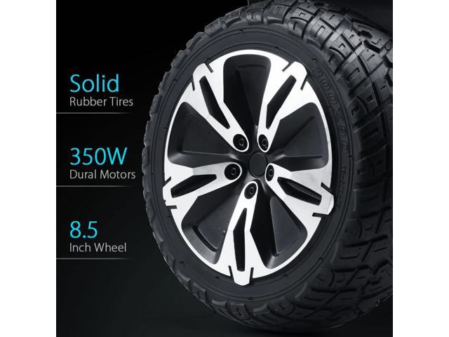 GYROOR Warrior 8.5 inch All Terrain Off Road Hoverboard with Bluetooth Speakers and LED Lights, UL2272 Certified Self Balancing Scooter