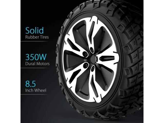 GYROOR Warrior 8.5 inch All Terrain Off Road Hoverboard with Bluetooth Speakers and LED Lights, UL2272 Certified Self Balancing Scooter
