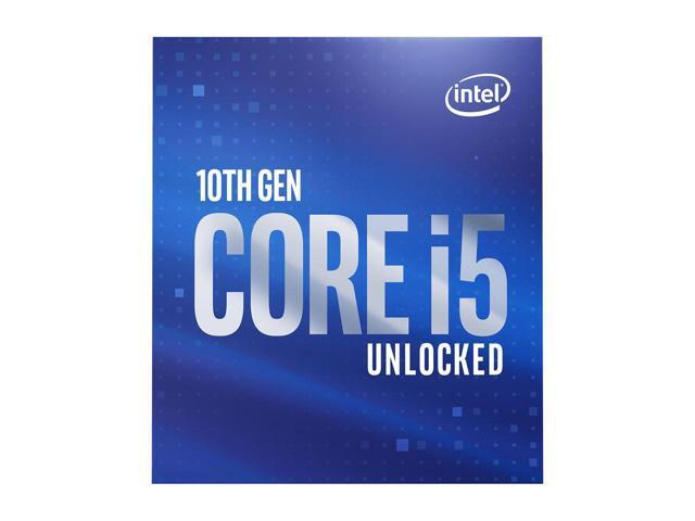 Intel Core i5-10600K Desktop Processor i5 10th Gen 6 Cores up to 4.8 GHz Unlocked LGA1200(Intel 400 Series Chipset)125W- BX8070110600K-OEM,No Box