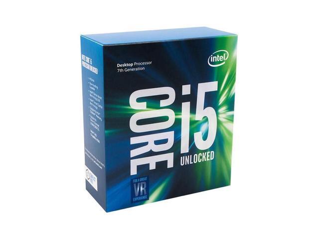 Intel Core i5-7600K Desktop Processor i5 7th Gen Kaby Lake Quad-Core 3.8 GHz LGA 1151 91W BX80677I57600K OEM,No Box