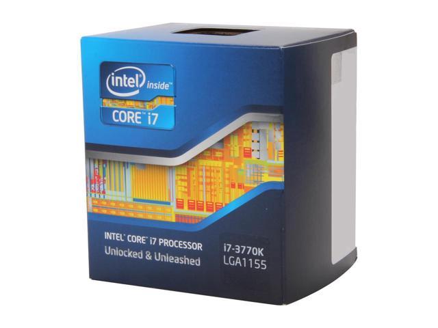 Intel Core i7-3770K Ivy Bridge Desktop Processor i7 3rd Gen, Quad-Core(4 Core) up to 3.9GHz Turbo LGA 1155 77W Intel HD Graphics 4000 Desktop.