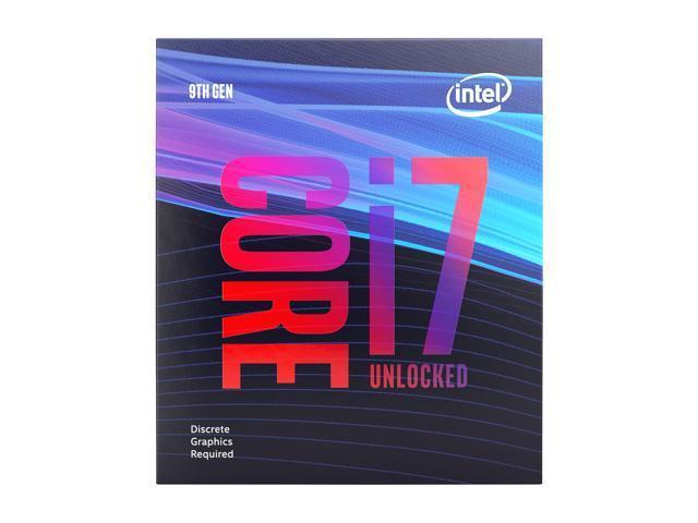 Intel Core i7-9700KF Desktop Processor, i7 9th Gen Coffee Lake LGA 1151 (300 Series) 95W 8-Core up to 4.9 GHz, Without Graphics BX80684I79700KF