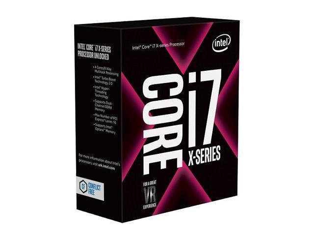 Intel Core i7 7740X Kaby Lake-X Desktop Processor, i7 X-Series LGA 2066 112W Quad-Core (4 Core) up to 4.5 GHz BX80677I77740X