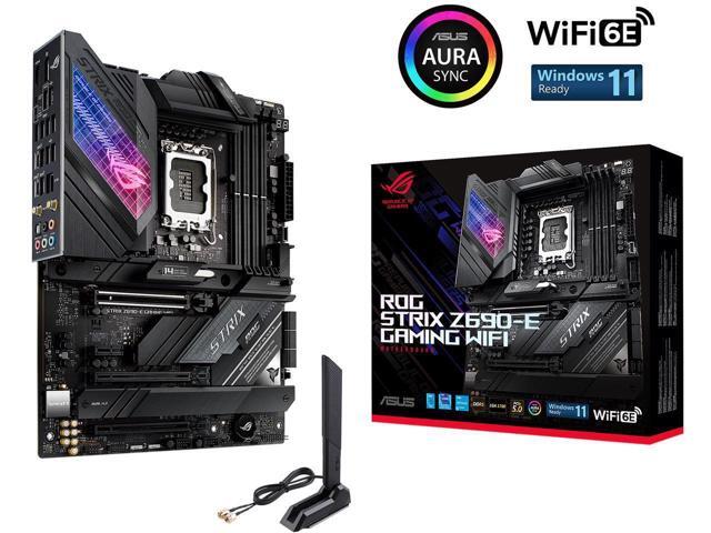 Intel Core i7-12700KF - Core i7 12th Gen Alder Lake 12-Core (8P+4E) 3.6 GHz LGA 1700 125W Desktop Processor and ASUS ROG Strix Z690-E Gaming WiFi...