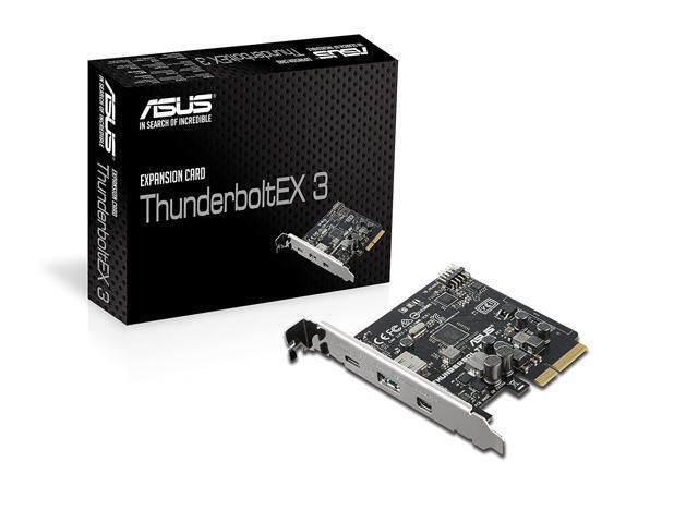ASUS Thunderboltex 3 Thunderbolt/Usb Adapter, PCI Express to USB Card, 1 x 9 pin TB header, 40Gbps transfer speed