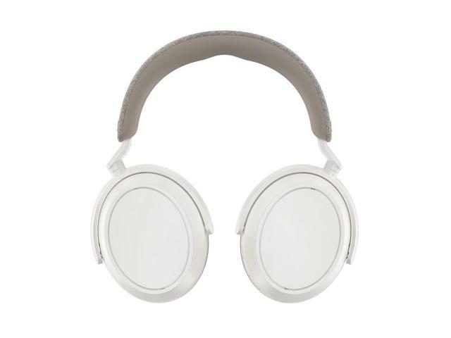 Sennheiser - MOMENTUM 4 Wireless Adaptive Noise-Canceling Over-The-Ear Headphones - White - image 3