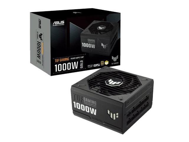 ASUS TUF GAMING 1000 W 80+ Gold Certification Full Modular Power Supply, Compatible with PCIe Gen 5.0 and ATX 3.0, PCB Coating, 135mm Dual Ball.