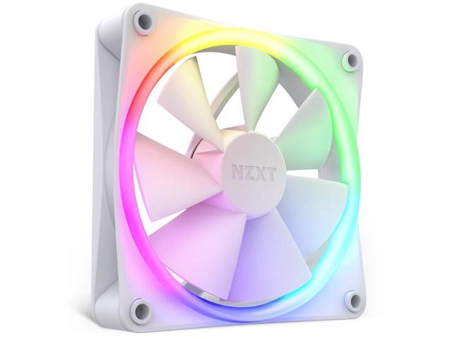 NZXT F120 RGB Fans - RF-R12TF-W1 - Advanced RGB Lighting Customization - Whisper Quiet Cooling - Triple (RGB Fan & Controller Included) - 120mm Fan...