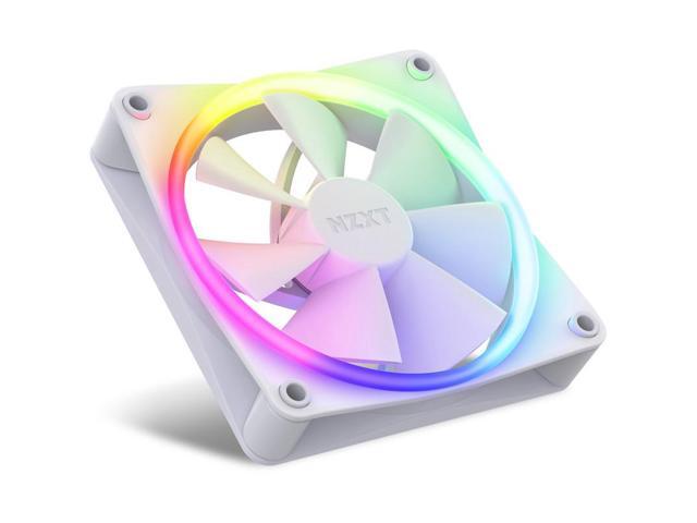 NZXT F120 RGB Fans - RF-R12TF-W1 - Advanced RGB Lighting Customization - Whisper Quiet Cooling - Triple (RGB Fan & Controller Included) - 120mm Fan...