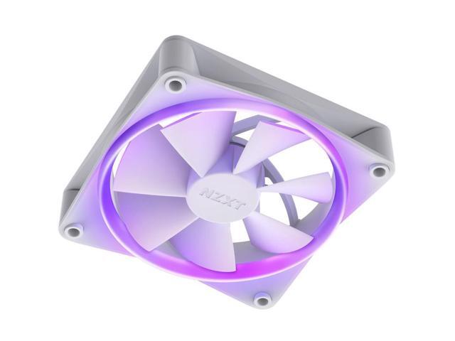 NZXT F120 RGB Fans - RF-R12TF-W1 - Advanced RGB Lighting Customization - Whisper Quiet Cooling - Triple (RGB Fan & Controller Included) - 120mm Fan...