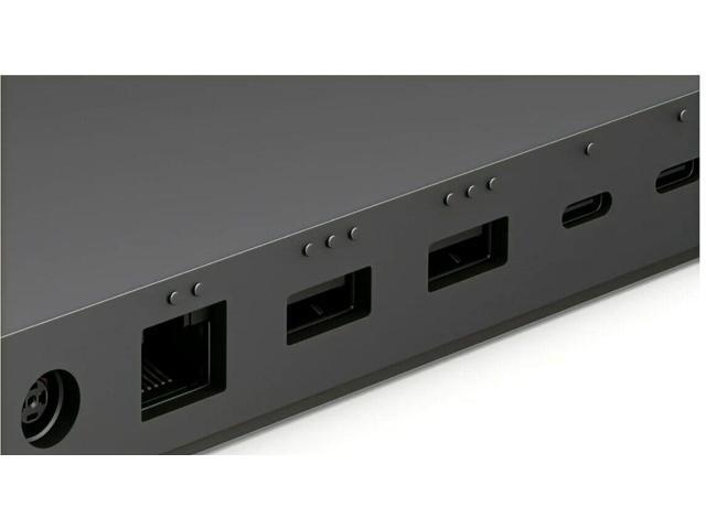 Microsoft - Surface Thunderbolt 4 Dock - Black - image 3