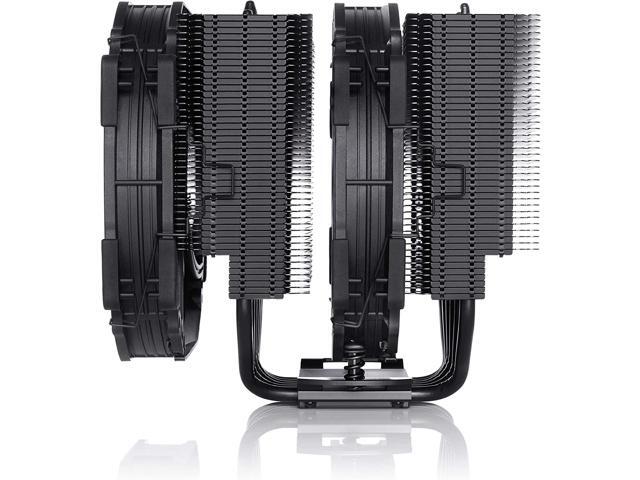 Noctua NH-D15 chromax. black, Dual-Tower CPU cooler (140mm, Black)